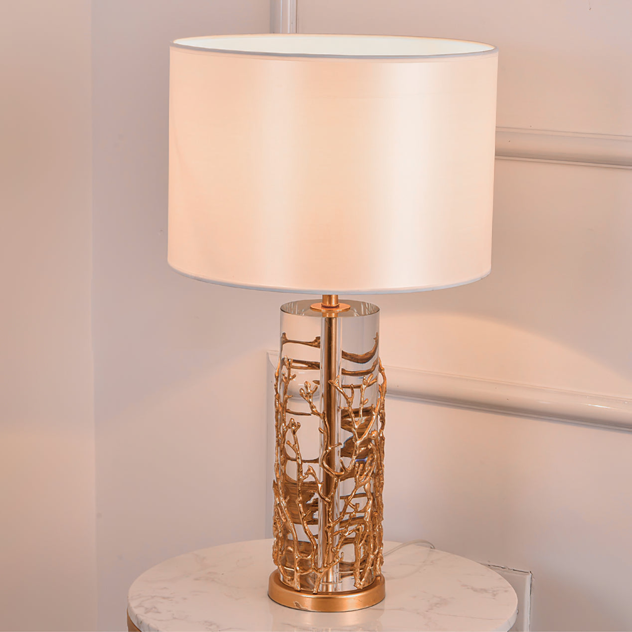 QuatrefoilElegance - Bordlampe