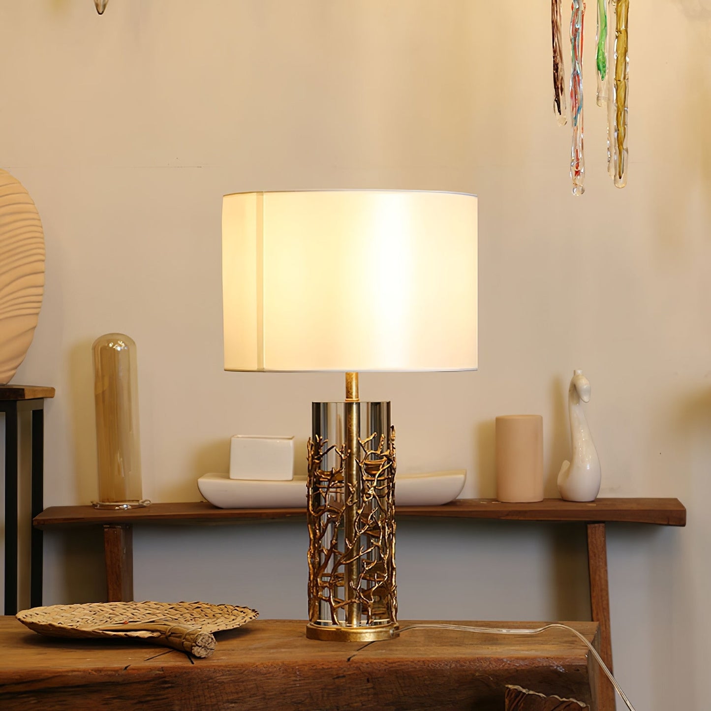 QuatrefoilElegance - Bordlampe