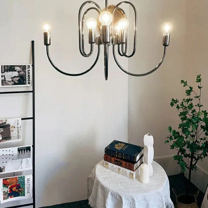GlowElegance - Lustre Art Déco Moderne