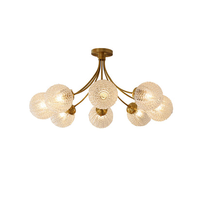 GlassLuxe - Taklampe med retro glassform og intim belysning
