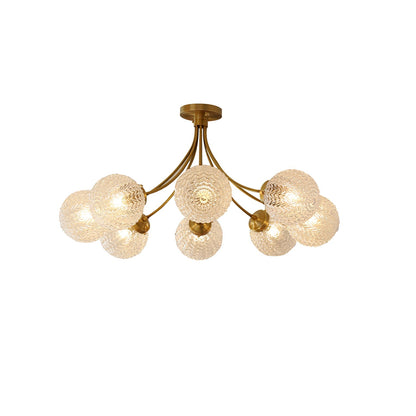 GlassLuxe - Taklampe med retro glassform og intim belysning