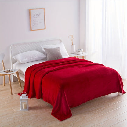 SnuggleSoft - Warmes Flanell-Decke für Sofa und Reisen