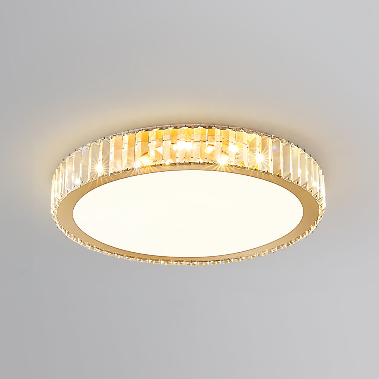 Round Crystal Beam - Crystal Lighting