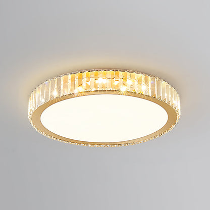 Round Crystal Beam - Crystal Lighting