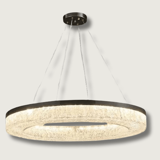 SelvaShine - Stilvolle Goldene LED-Hängeleuchte
