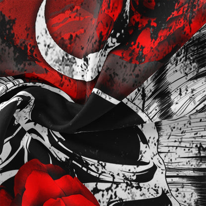 GothicGlam - Schedel & Rozen Dekbedovertrek Set