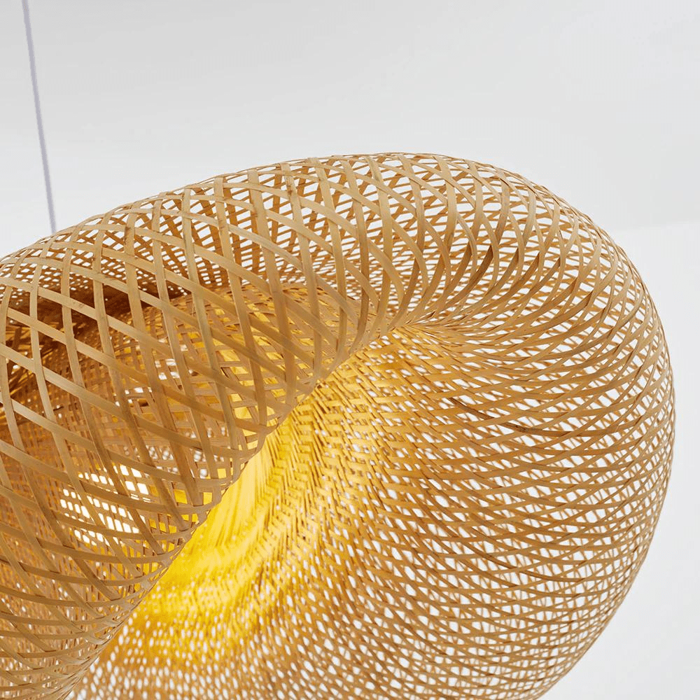 BohoRay - Bamboo Pendant Light for a Natural Atmosphere