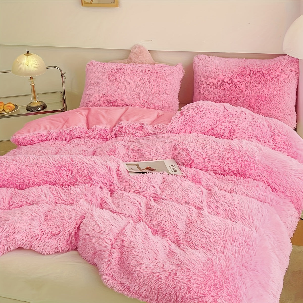 LushNest - Luxe Velvet Duvet Cover Set with Pillowcases