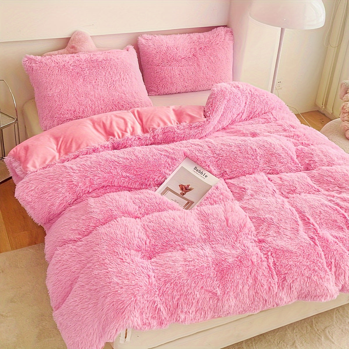 LushNest - Luxe Velvet Duvet Cover Set with Pillowcases