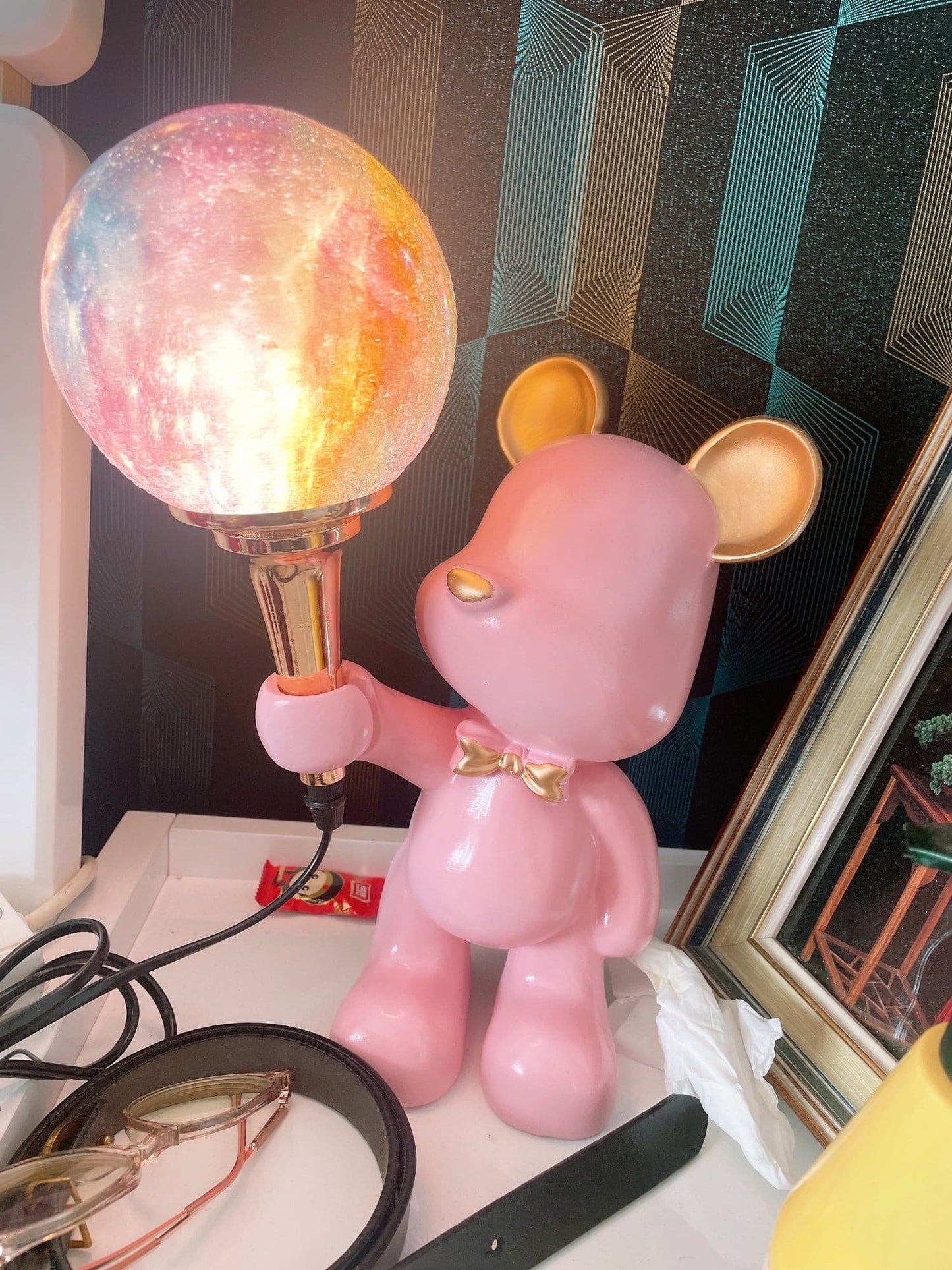 StarBear - Nachtlicht mit Sternprojektion und Bärenform