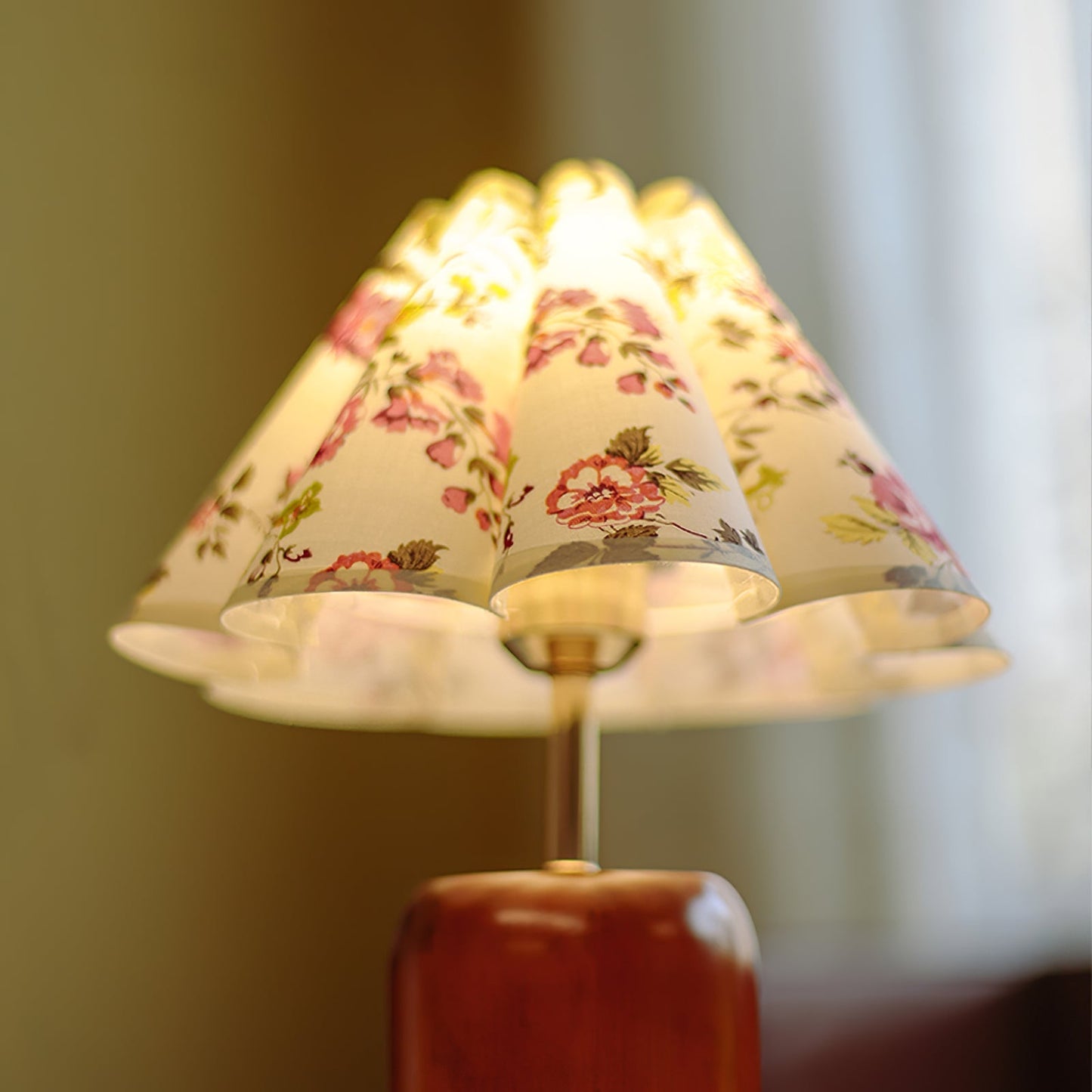 RosaCharme - Lampe de table au design nostalgique et éclairage chaleureux