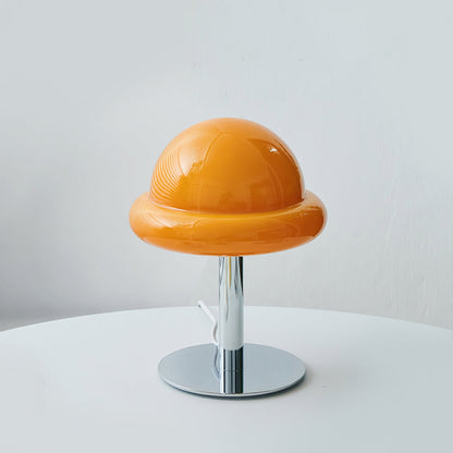 GalaxieGlow - Lampe de table avec finition métallique et thème spatial