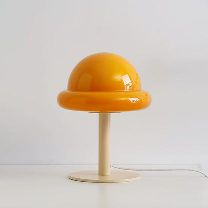 GalaxieGlow - Lampe de table avec finition métallique et thème spatial