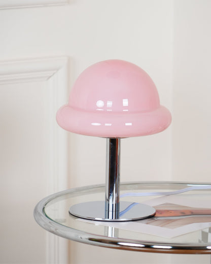 GalaxieGlow - Lampe de table avec finition métallique et thème spatial