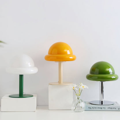 GalaxieGlow - Lampe de table avec finition métallique et thème spatial