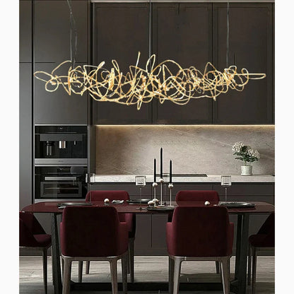 AuroraGlow - Gold Design Lamp
