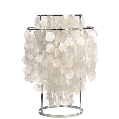 SeashellLuxe - Bordlampe med elegant skaldyrsdesign og hyggelig belysning