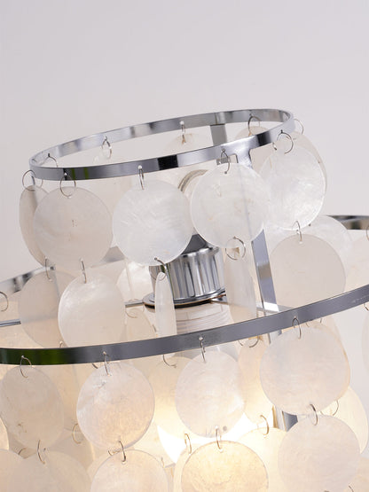 SeashellLuxe - Bordlampe med elegant skaldyrsdesign og hyggelig belysning