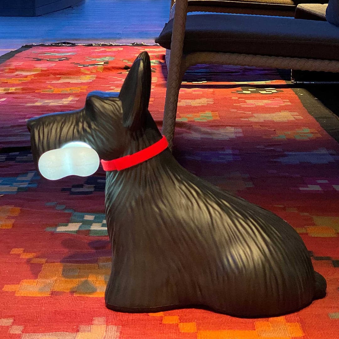 FidoGlow - Bedårende Scottie Hund Bordlampe