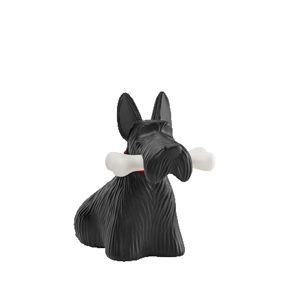 FidoGlow - Bedårende Scottie Hund Bordlampe