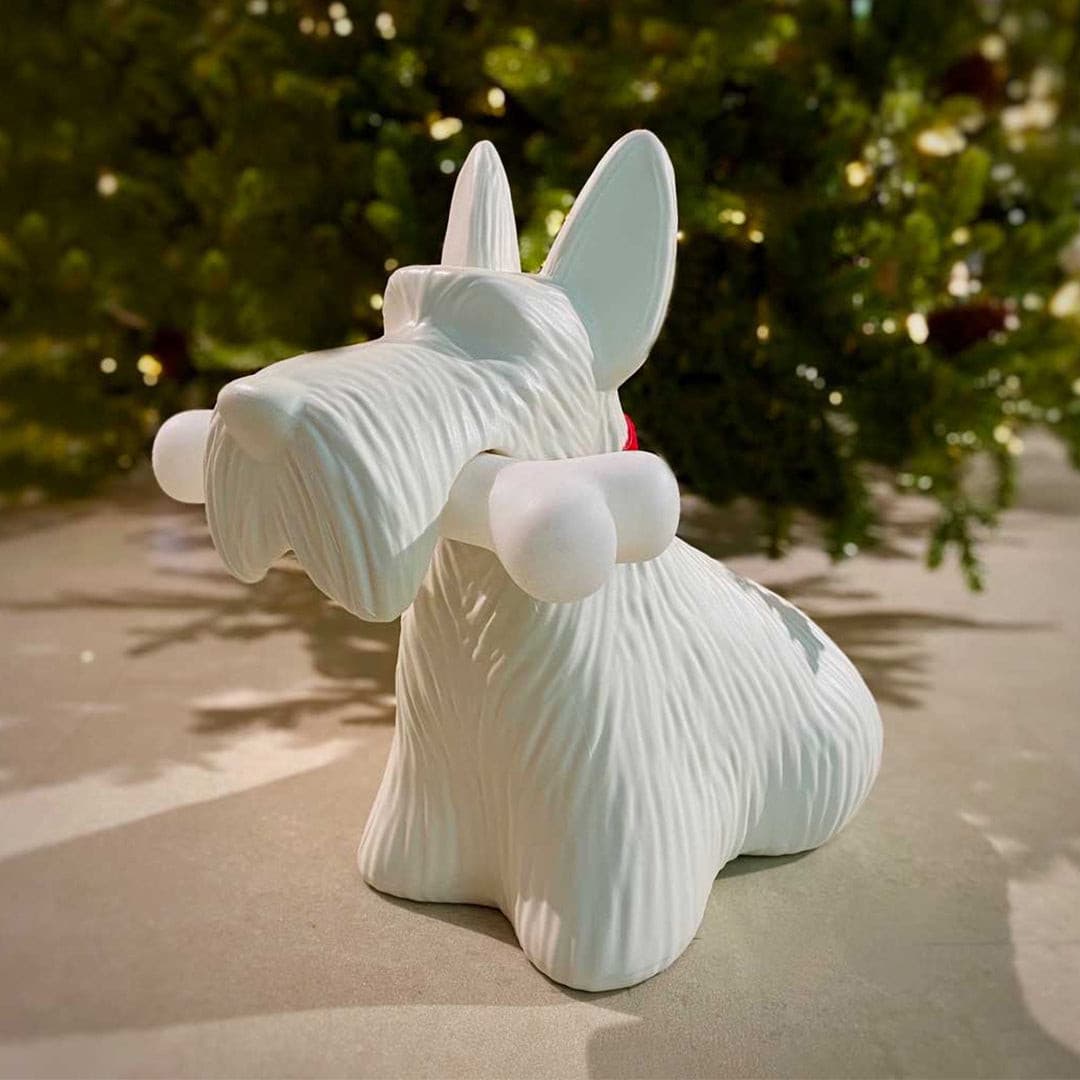 FidoGlow - Bedårende Scottie Hund Bordlampe