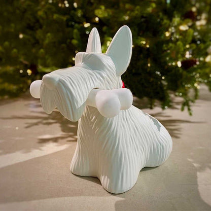FidoGlow - Bedårende Scottie Hund Bordlampe