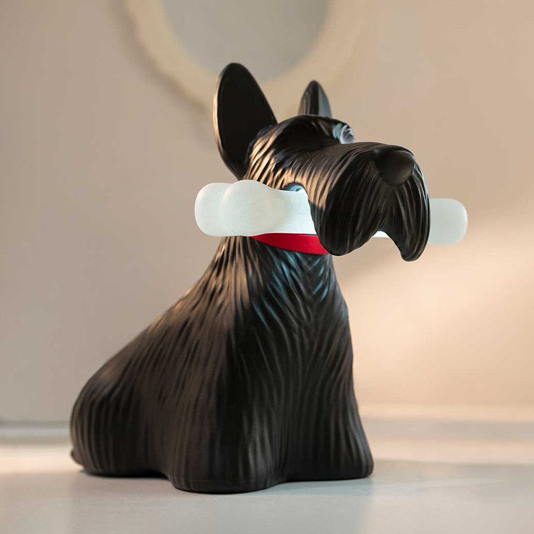 FidoGlow - Bedårende Scottie Hund Bordlampe