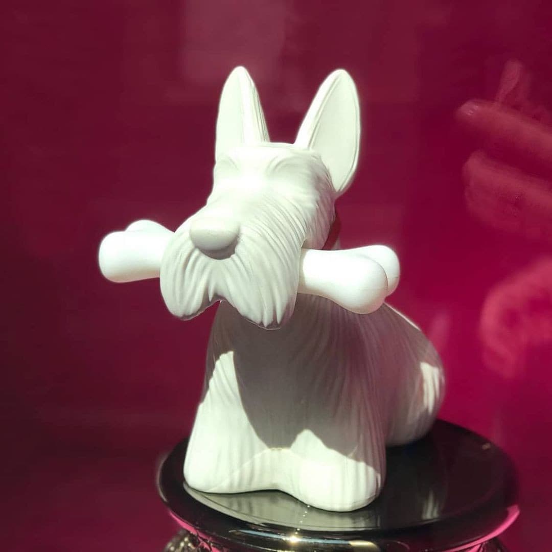 FidoGlow - Bedårende Scottie Hund Bordlampe