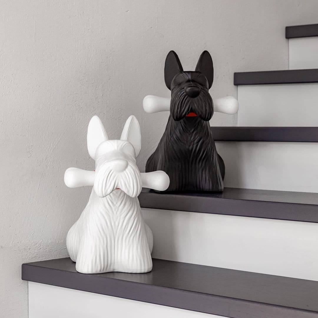 FidoGlow - Bedårende Scottie Hund Bordlampe