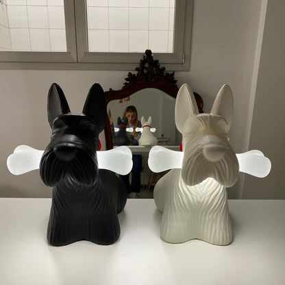FidoGlow - Bedårende Scottie Hund Bordlampe