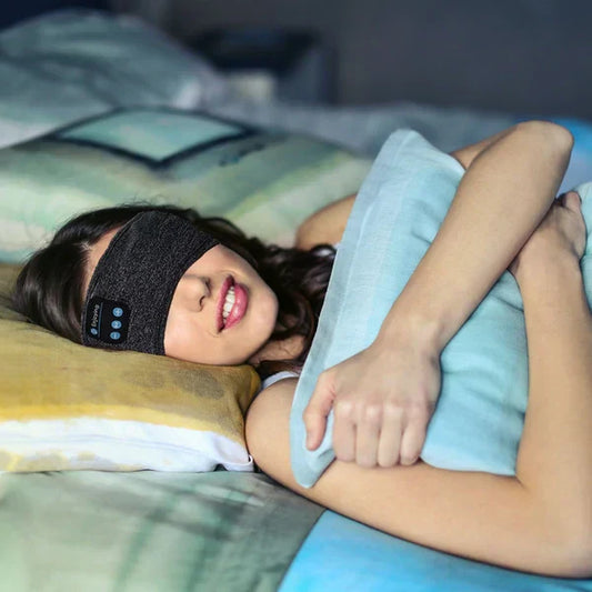 Masque de sommeil Bluetooth - Doux et confortable