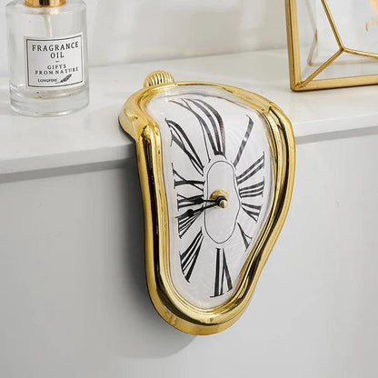 MeltClock - Horloge Murale Artistique Unique