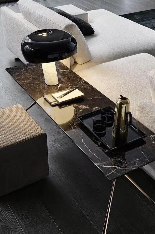 NordicMarble - Elegant marmor bordlampe