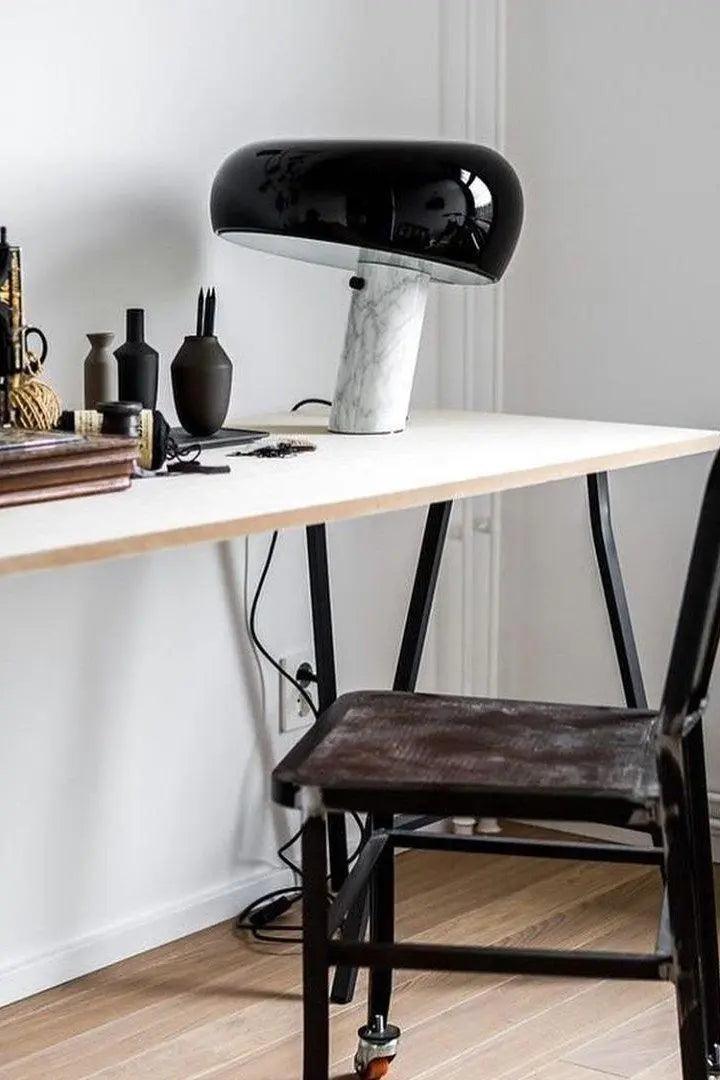 NordicMarble - Elegant marmor bordlampe