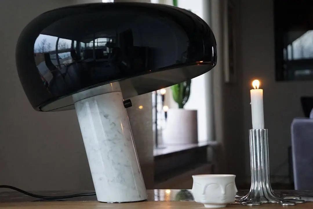 NordicMarble - Elegant marmor bordlampe