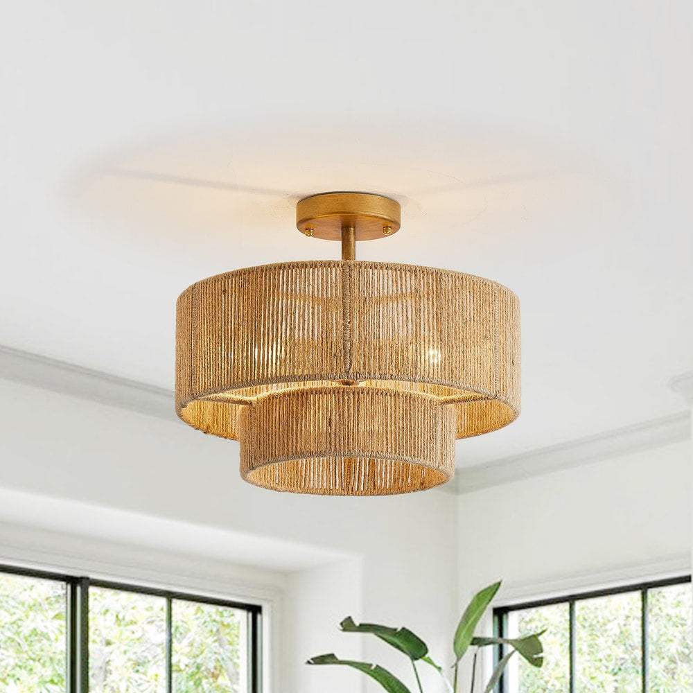 LuxeSolmaz - Ceiling Light with Subtle Finish and Luxurious Lighting