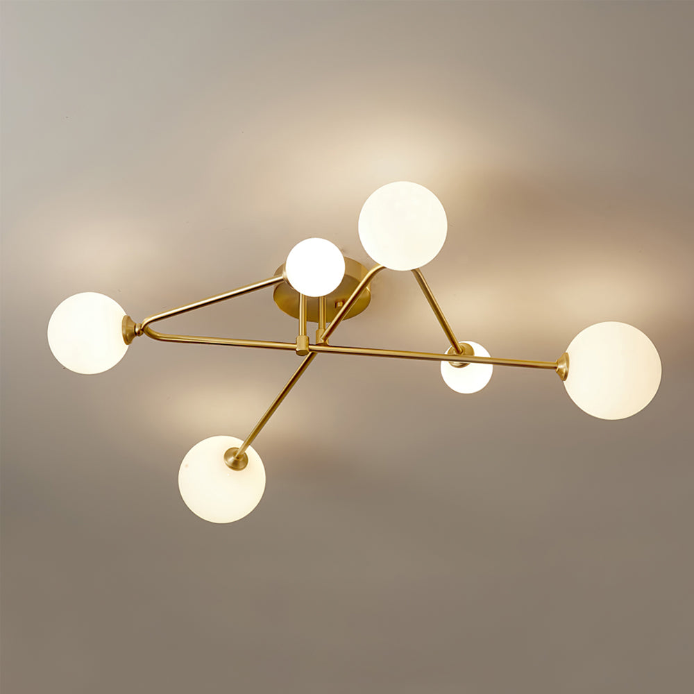 LuxeSputnik - Deckenlampe mit kosmischem Design und gemütlicher Beleuchtung