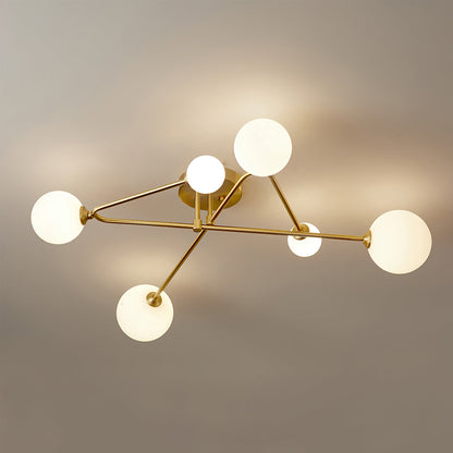 LuxeSputnik - Deckenlampe mit kosmischem Design und gemütlicher Beleuchtung