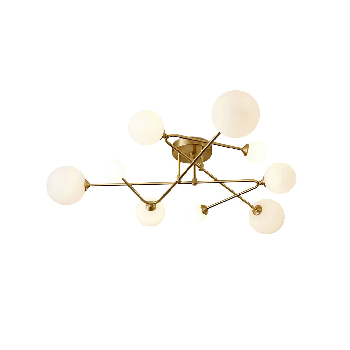 LuxeSputnik - Deckenlampe mit kosmischem Design und gemütlicher Beleuchtung