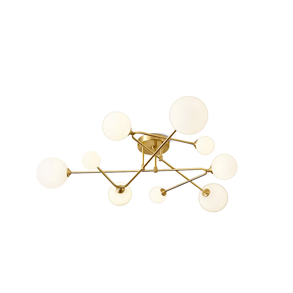 LuxeSputnik - Deckenlampe mit kosmischem Design und gemütlicher Beleuchtung