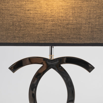 ShimmerLux - Scandinavian Style Table Lamp in Steel