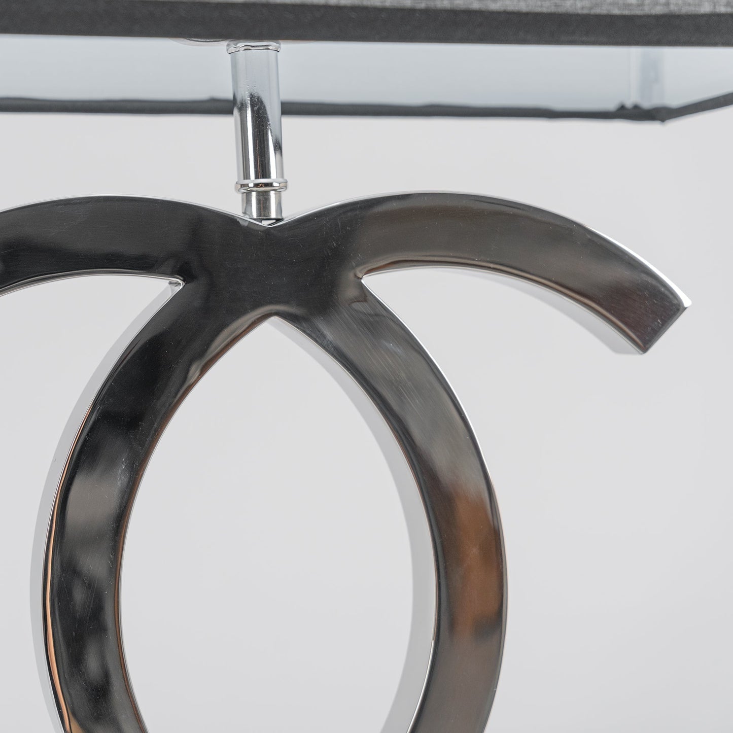 ShimmerLux - Scandinavian Style Table Lamp in Steel