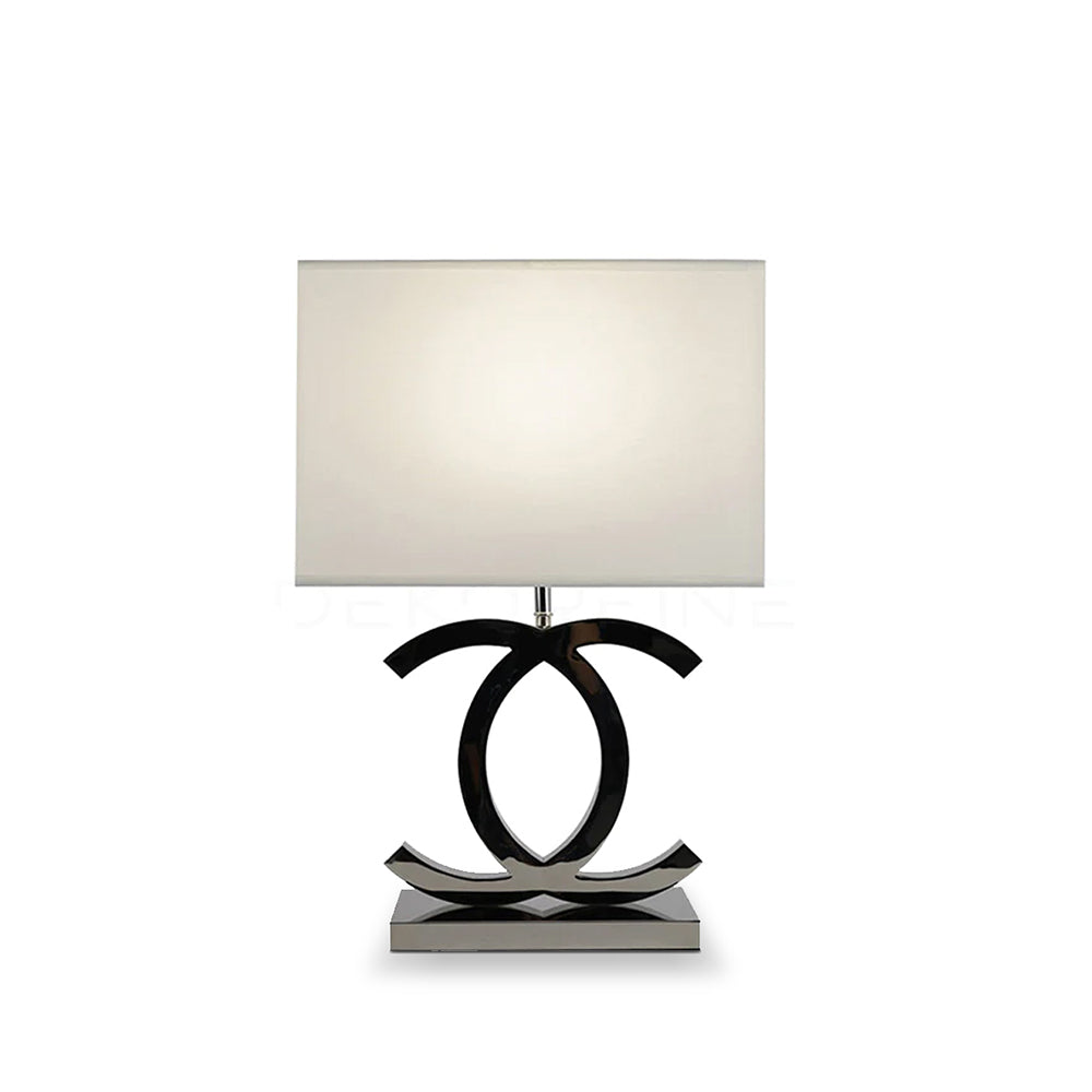 ShimmerLux - Scandinavian Style Table Lamp in Steel