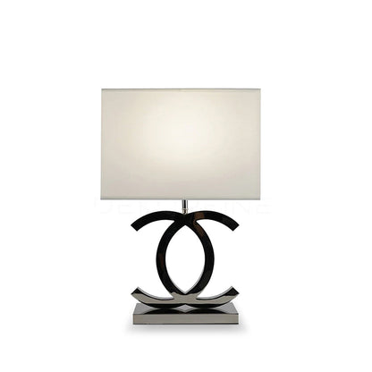 ShimmerLux - Scandinavian Style Table Lamp in Steel