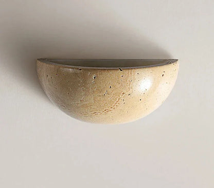 WabiSabiRock - Lampe murale en pierre Wabi Sabi