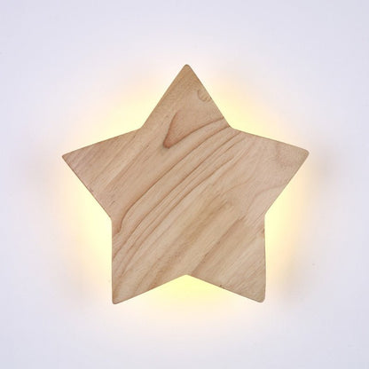 LignaStar - Wall Lamp Made of Solid Wood