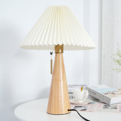 TimberLight - Moderne træ- og metallampe til bord