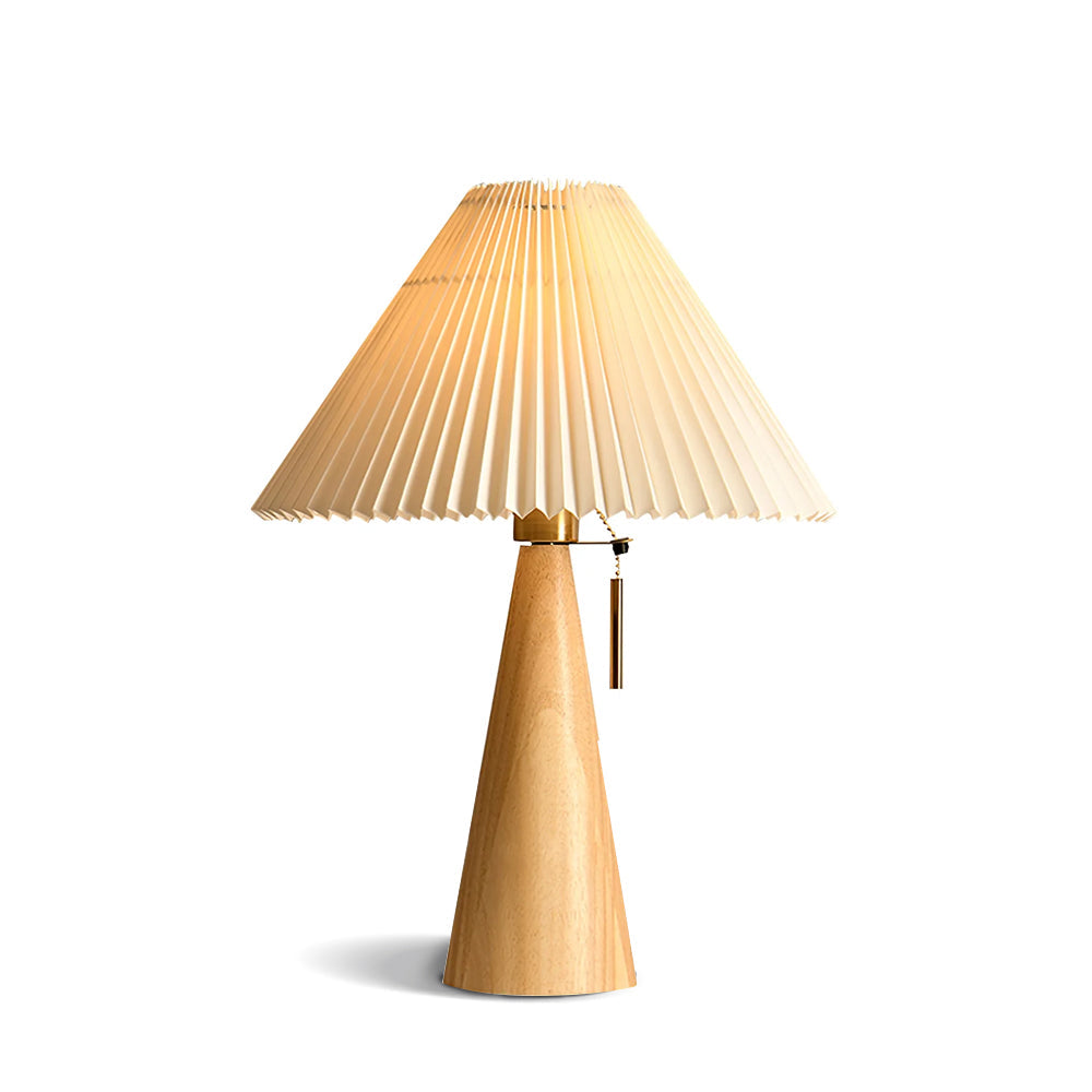 TimberLight - Moderne træ- og metallampe til bord
