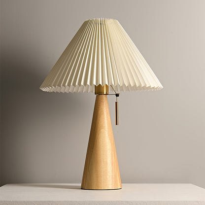 TimberLight - Moderne træ- og metallampe til bord