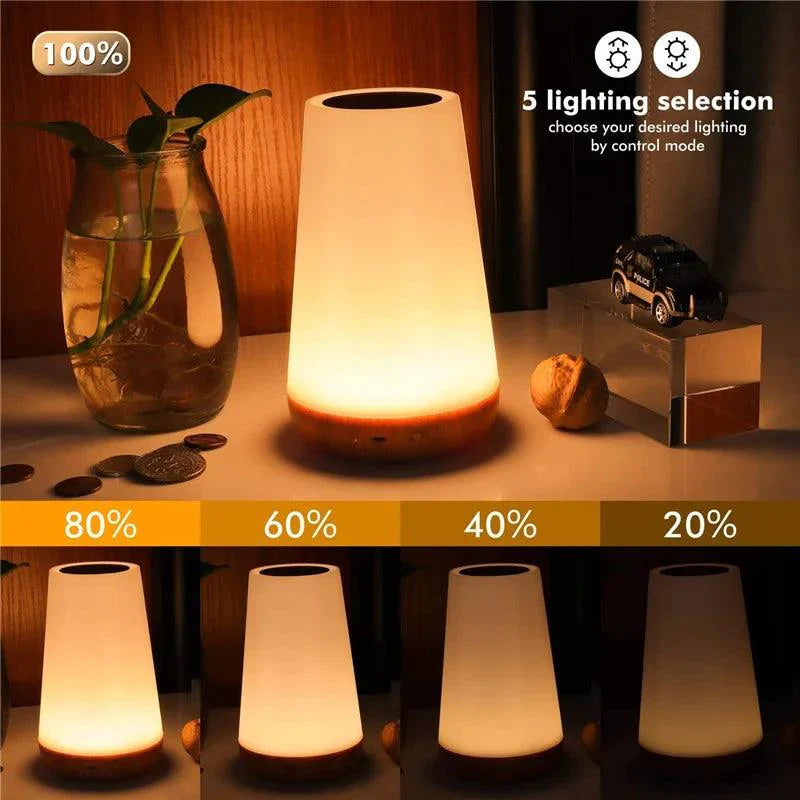 ColorFlow - Genopladelig natlampe med spektrum
